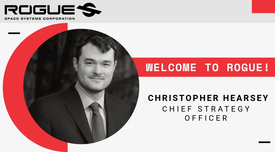 Rogue Space Appoints Chris Hearsey as Chief Strategy Officer