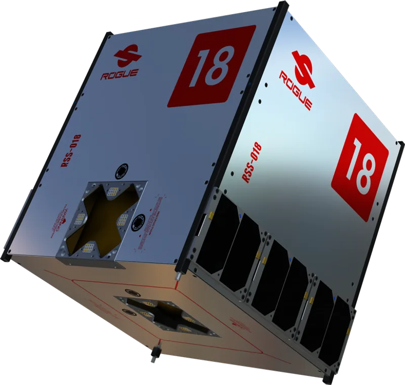 OrBlock modular cargo container for in-space logistics