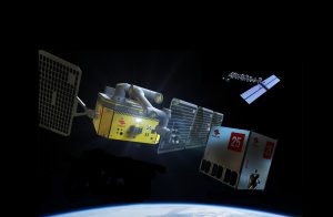 Rogue Orbot OrBlock and Waypoint over earth